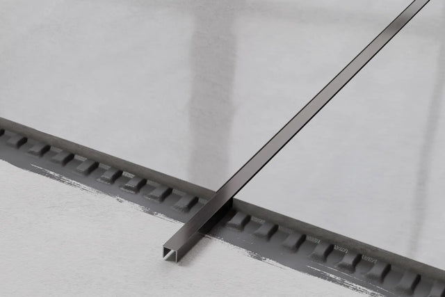 Profilo U di raccordo in acciaio inossidabile rettificato - Gunmetal