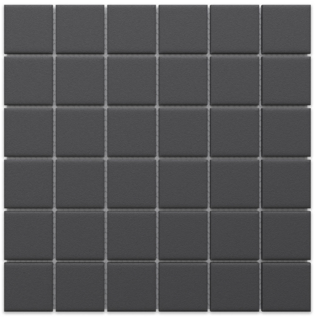 Mosaico de cerámica en malla para baño o cocina 30 cm x 30 cm - Volcanic beach