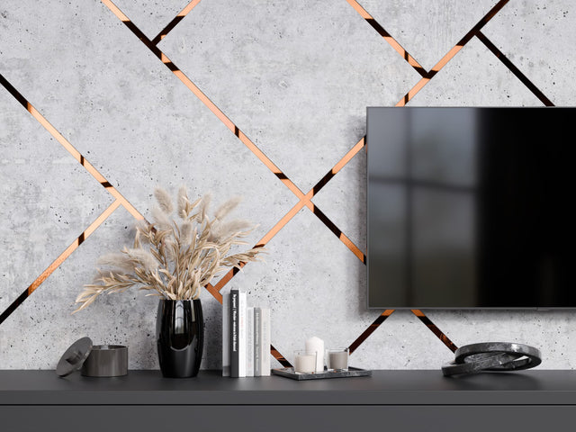 Bande décorative autocollante, 6 m - Cuivre brillant