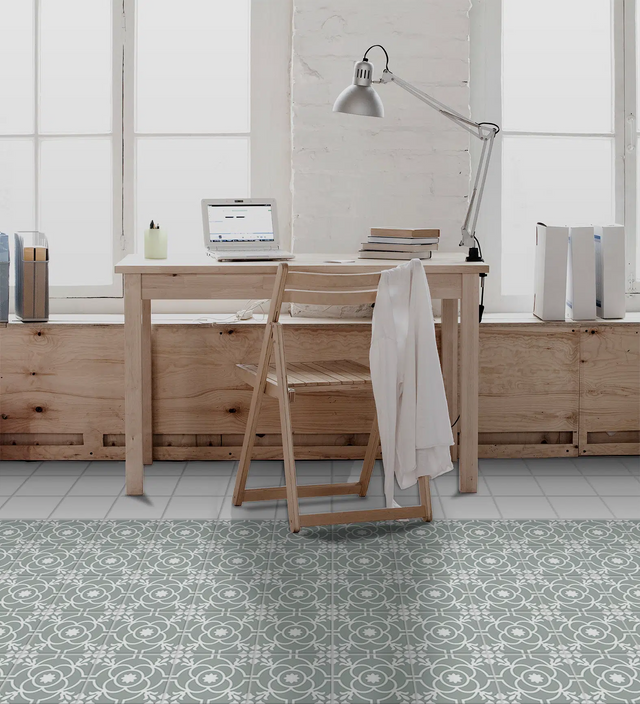 Piastrella decorativa in gres porcellanato 20 cm x 20 cm, classe I - Climbing ivy