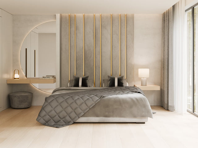 Striscia decorativa autoadesiva, 6 m - Oro satinato