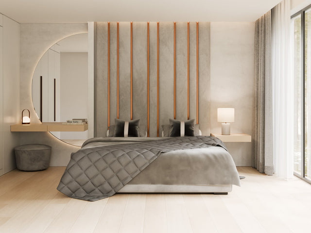 Self-adhesive decorative strip, 6 m - Satin copper