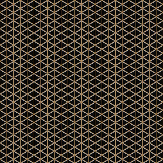 Mosaico de vidrio en malla para baño o cocina 26.3 cm x 30.3 cm - Back to Black