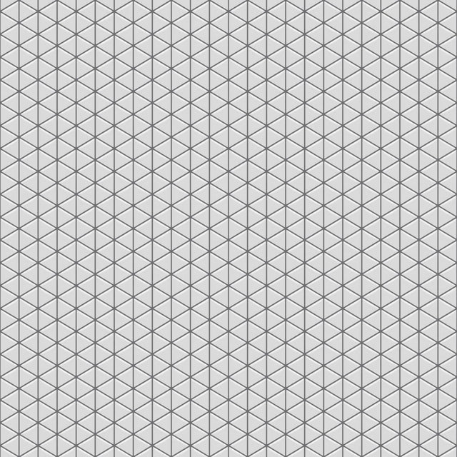 Mosaico in vetro su rete per bagno o cucina 26.3 cm x 30.3 cm - Mirror Reflection