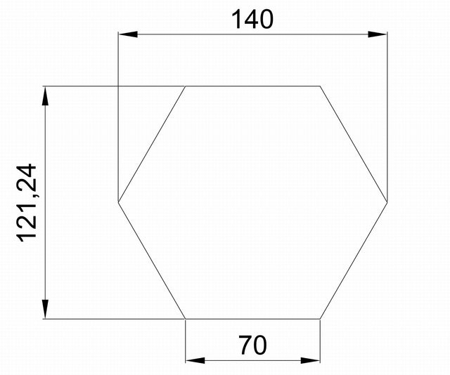 Decorazioni per parete, Gold brush - 12 cm x 14 cm