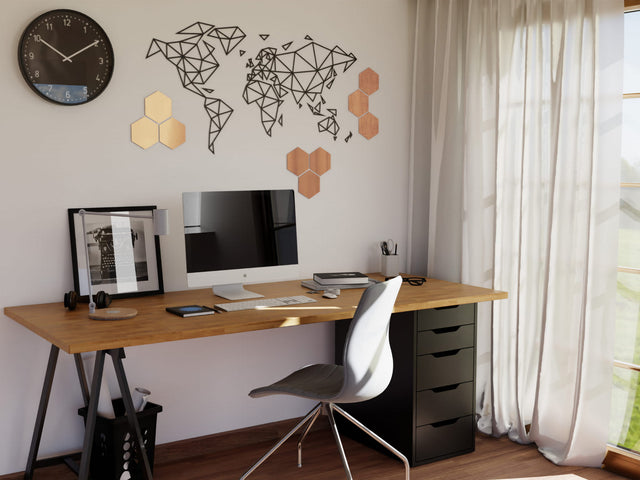 Decoraciones para pared, Cepillo de cobre - 12 cm x 14 cm