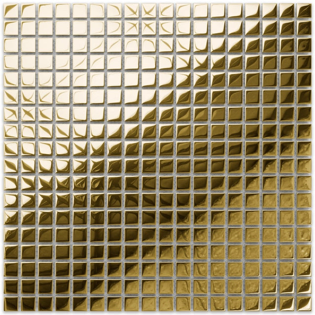 Mosaico su rete in vetro per bagno o cucina 30 cm x 30 cm - Minimalist