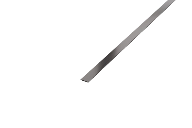 Dekorativer Streifen I aus Edelstahl für Wände - Gunmetal