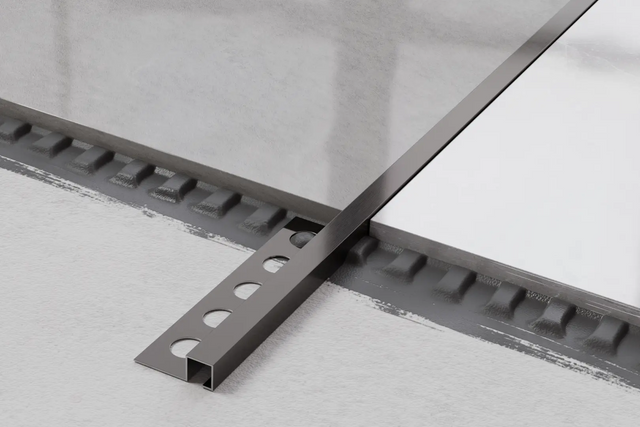 Profilo decorativo Qs angolare in acciaio inossidabile - Gunmetal