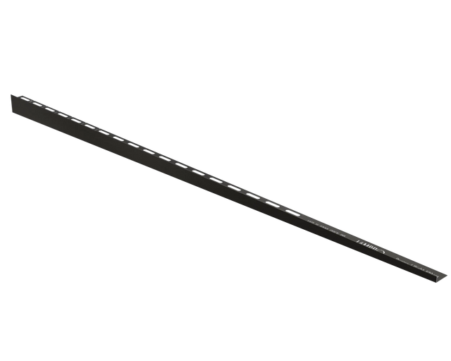 Duschprofil LKP Boden rechts aus Edelstahl – Gunmetal