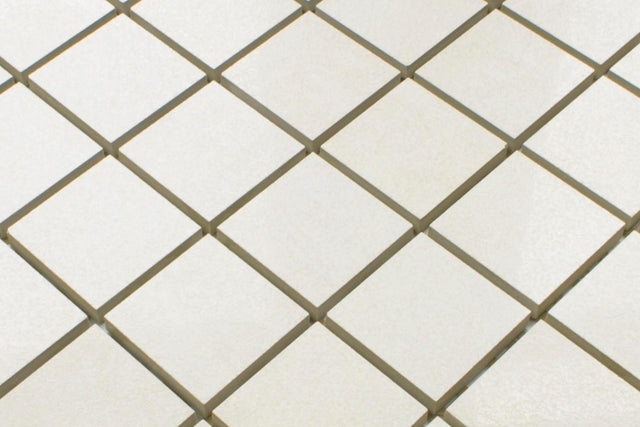 Mosaico in gres su rete per bagno o cucina 30 x 30 cm - Big grey cube