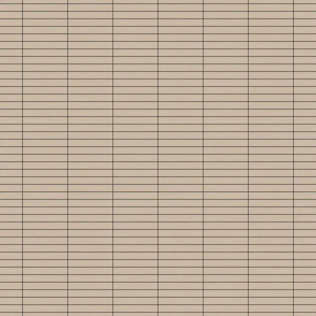 Mosaico en red de cerámica para baño o cocina 29.6 cm x 29.3 cm - Beige mate