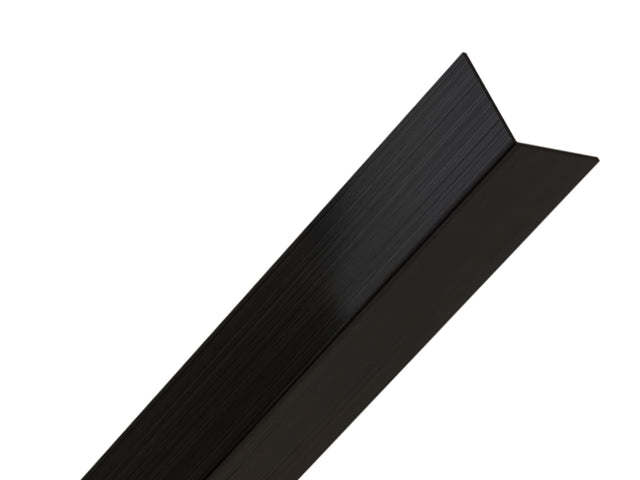 Profilo decorativo L angolare in acciaio inossidabile nero satinato