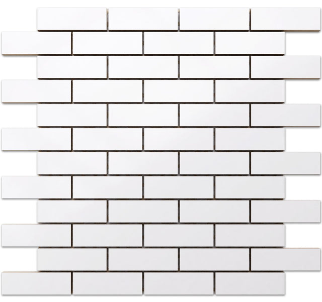 Mosaico in ceramica su rete per bagno o cucina 33.4 cm x 29.8 cm - Another brick in the wall