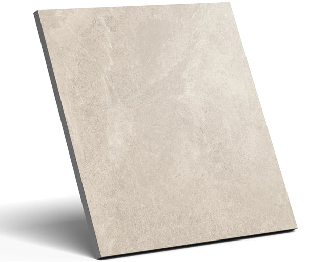 Piastrella per pavimento Enrico light cream per esterno 60 x 60 cm Sp. 2cm rettificato - effetto pietra R11