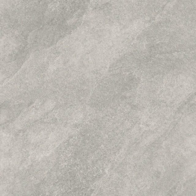 Piastrella per pavimento Napolitano light grey per esterno 60 x 60 cm Sp. 2cm rettificato - effetto pietra R11