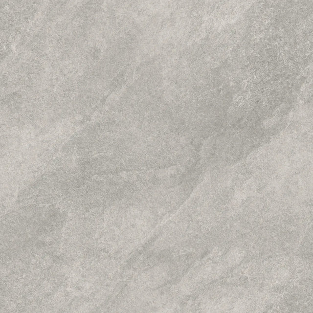 Piastrella per pavimento Napolitano light grey per esterno 60 x 60 cm Sp. 2cm rettificato - effetto pietra R11