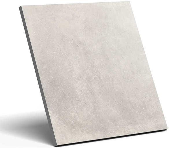 Piastrella per pavimento Pan white per esterno 60 x 60 cm Sp. 2cm rettificato - effetto pietra R11
