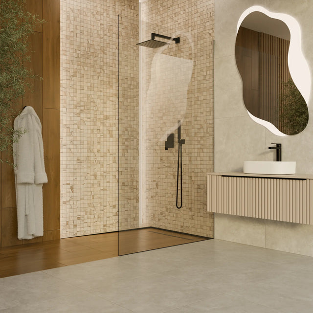 Mosaico in gres su rete per bagno o cucina 29.2 cm x 29.2 cm - Earth pulse square