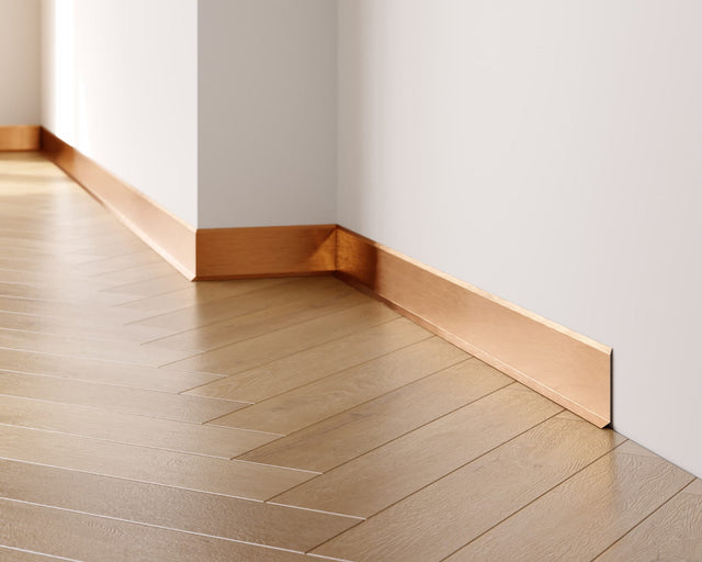 Steel skirting board 270 cm - Satin copper