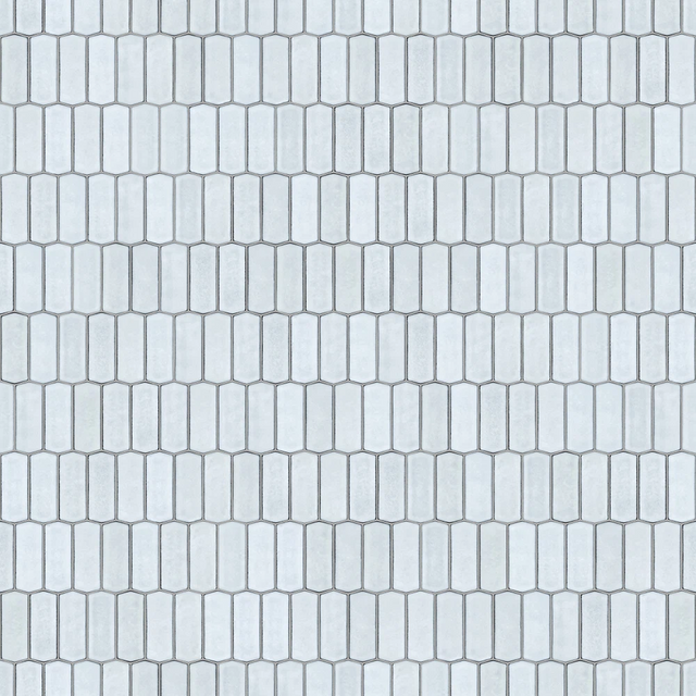 Ceramic mosaic on mesh for bathroom or kitchen 29.7 cm x 28.8 cm - Caotic grey